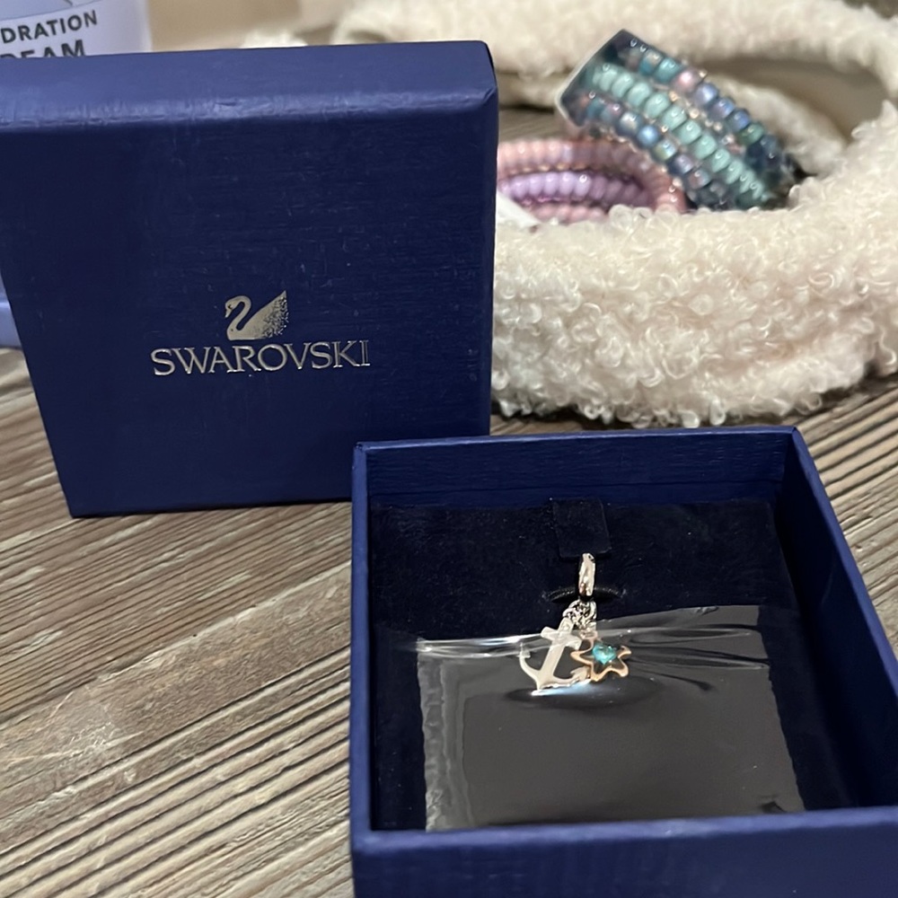 Swarovski Anchor Charm
